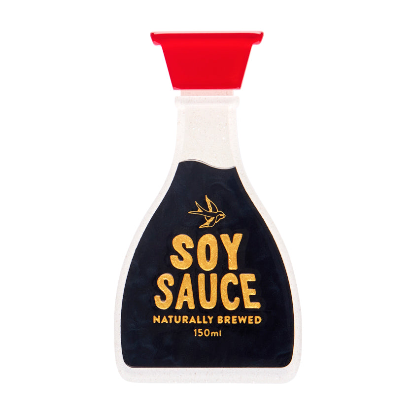 Joy of Soy Brooch
