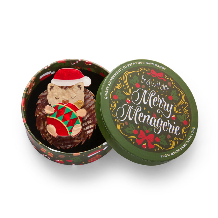 Hannah the Hedgehog Brooch