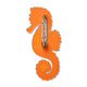 Kuu Wanana (Seahorse) Brooch