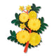 Sunshine Wattle Brooch