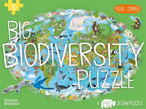 Big Biodiversity Puzzle: A Shaped Jigsaw Puzzle