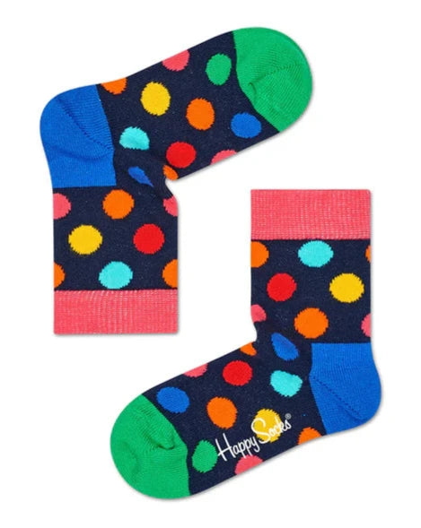 Big Dot Multicoloured Kids Socks