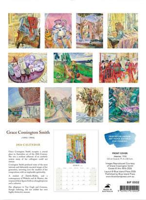 Grace Cossington Smith Wall Calendar 2026