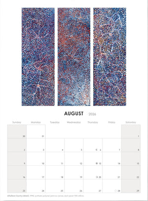 Emily Kam Kngwarray Wall Calendar 2026