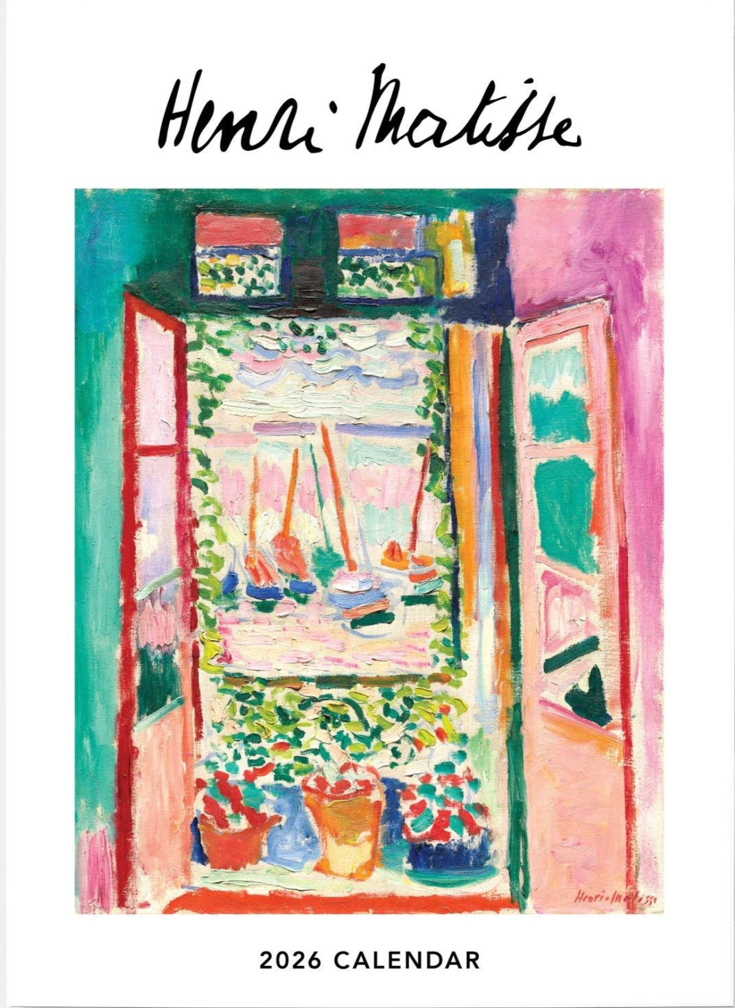 Henri Matisse Wall Calendar 2026