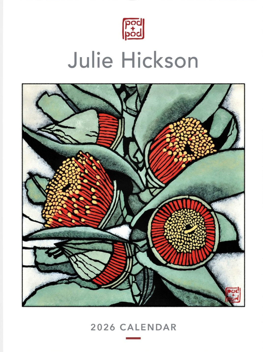 Julie Hickson Wall Calendar 2026