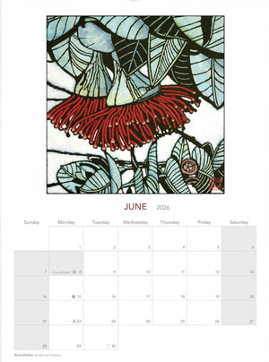 Julie Hickson Wall Calendar 2026