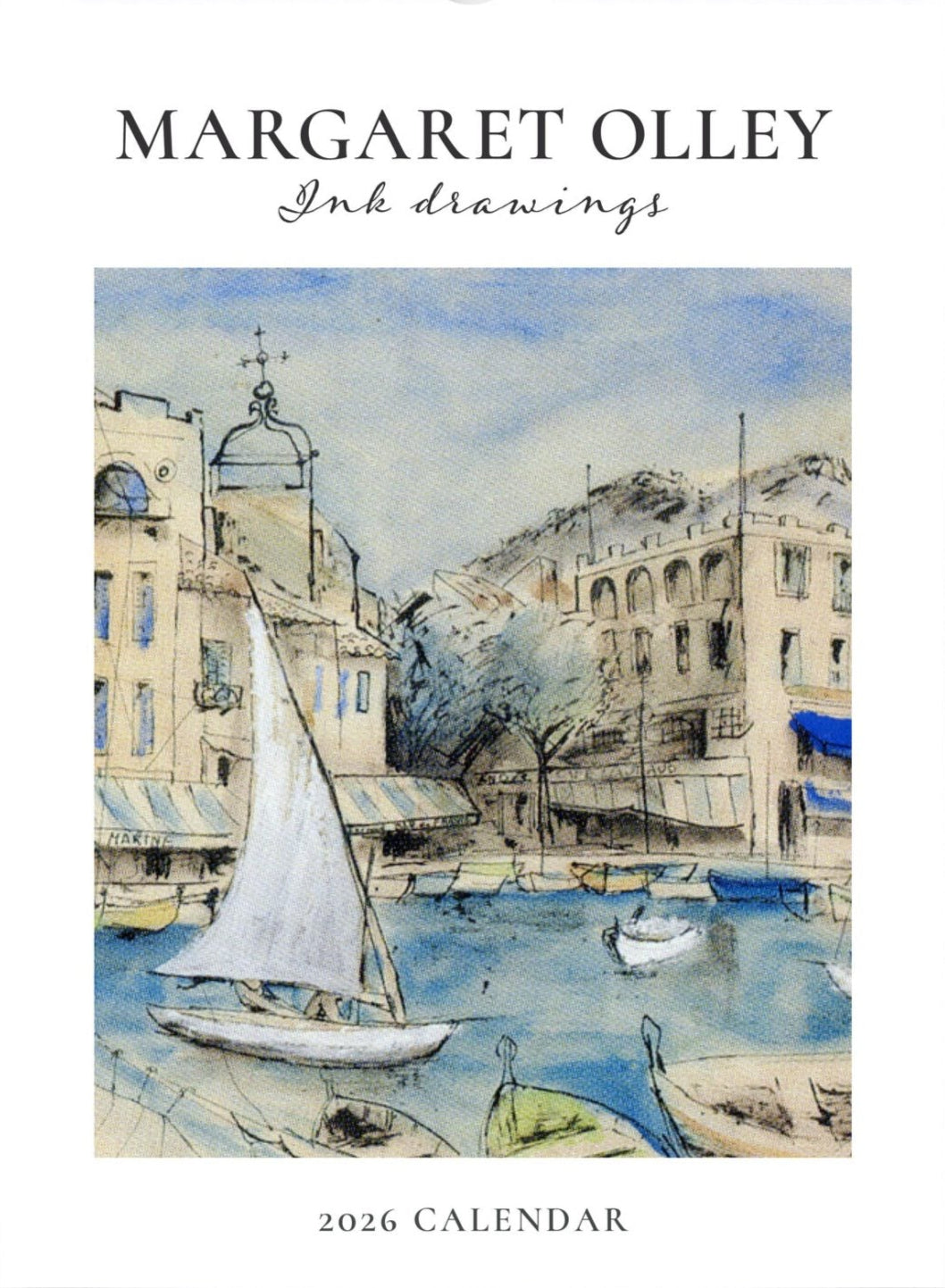 Margaret Olley Ink Drawings Wall Calendar