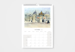 Margaret Olley Ink Drawings Wall Calendar