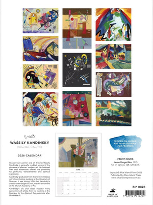 Kandinsky Wall Calendar 2026