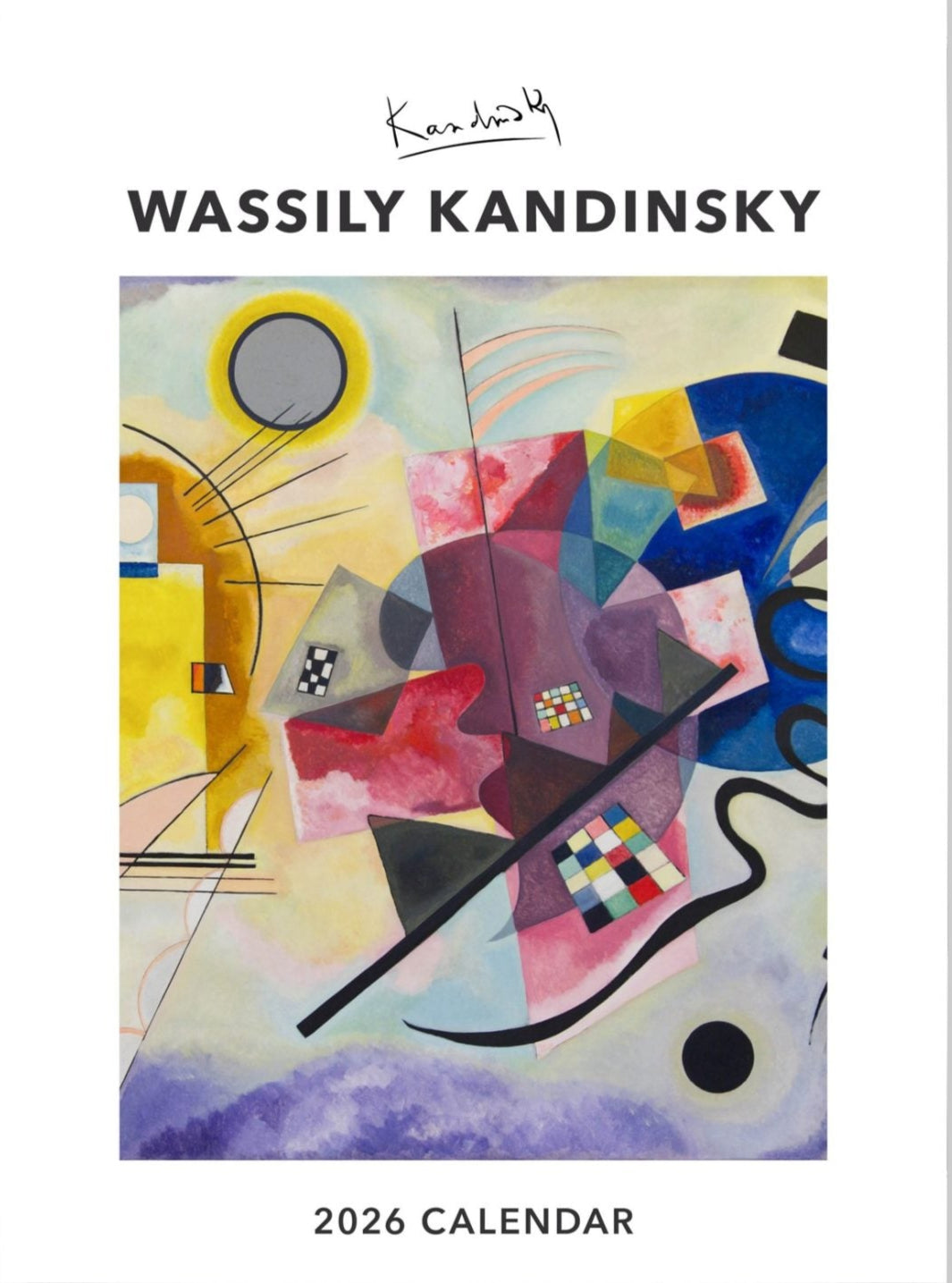 Kandinsky Wall Calendar 2026
