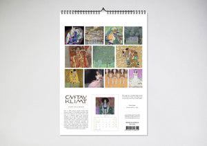 Gustav Klimt 2025 Wall Calendar