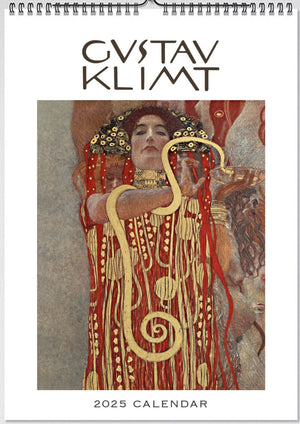 Gustav Klimt 2025 Wall Calendar