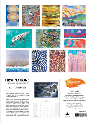 First Nations Wall Calendar 2026