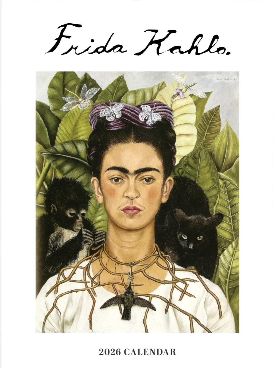 Frida Kahlo Wall Calendar 2026