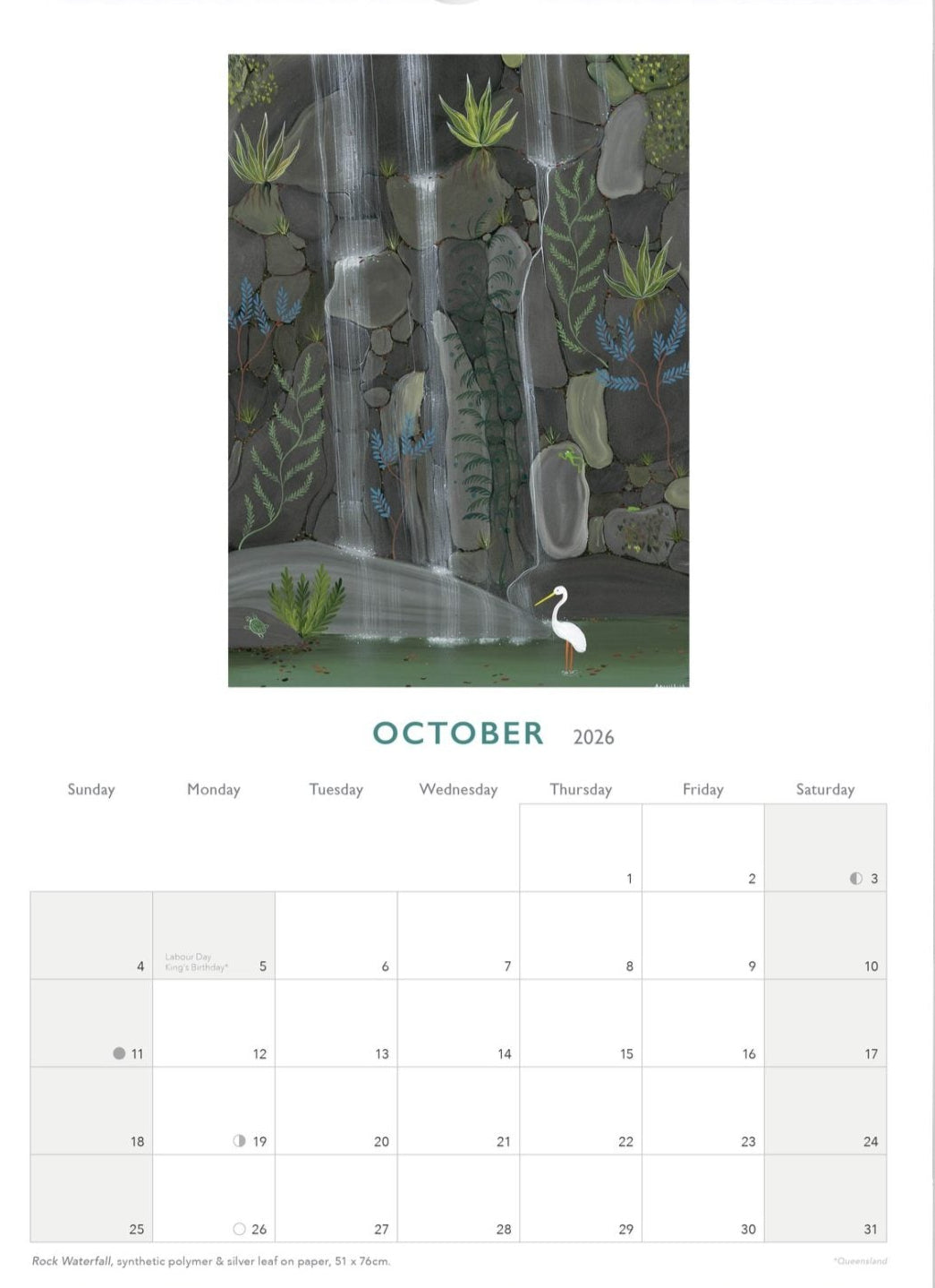 Melanie Hava Wall Calendar 2026
