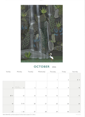 Melanie Hava Wall Calendar 2026