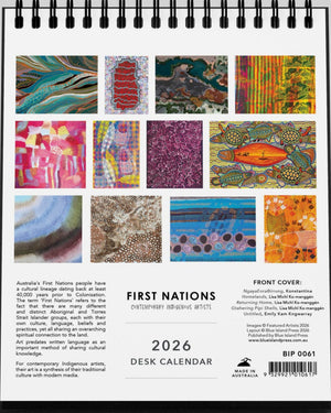 First Nations Desk Calendar 2026