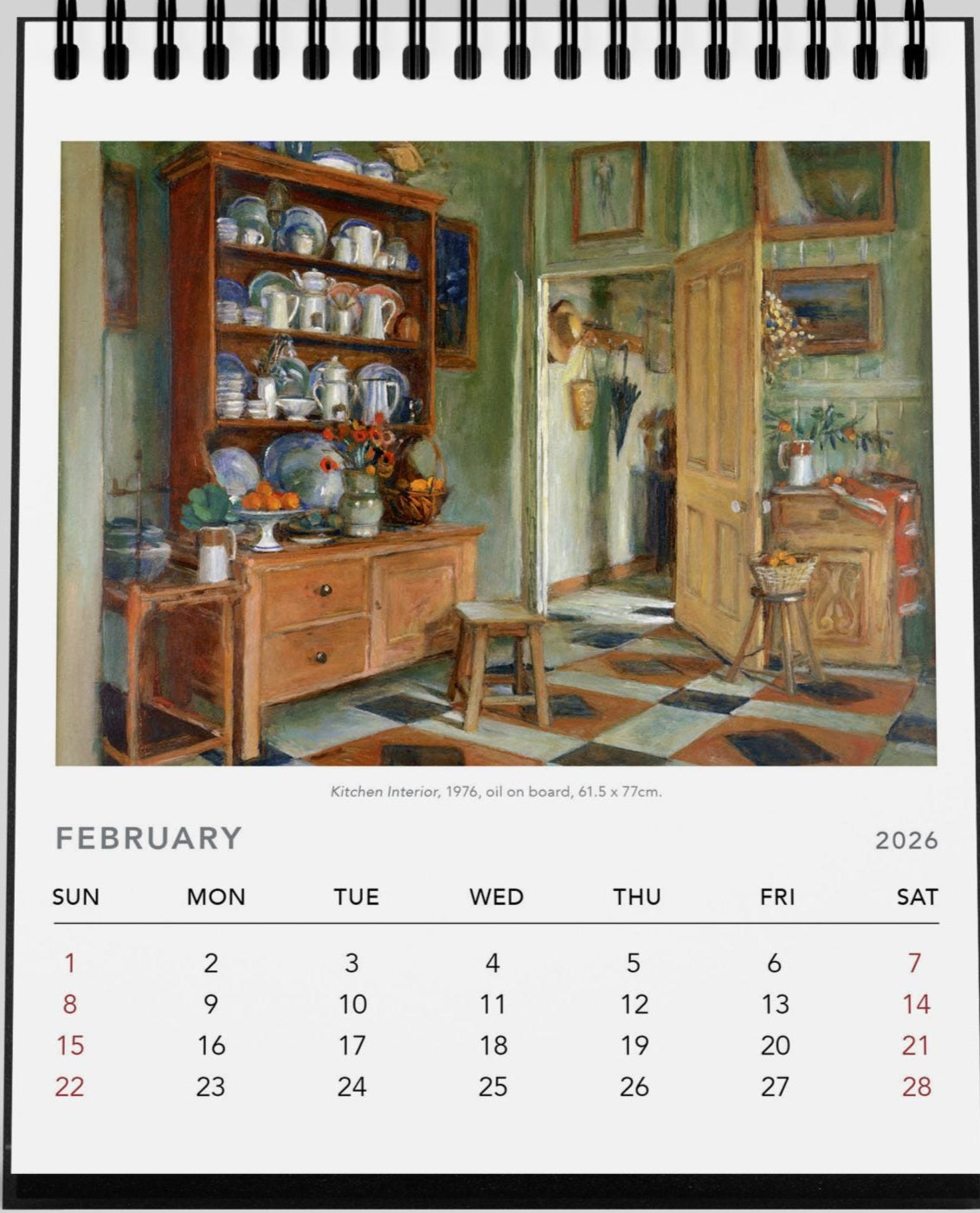 Margaret Olley Desk Calendar 2026