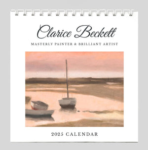 Clarice Beckett 2025 Desk Calendar