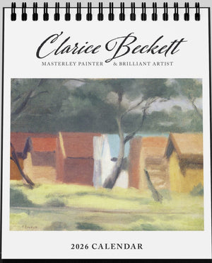 Clarice Beckett Desk Calendar 2026