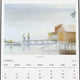 Clarice Beckett Desk Calendar 2026