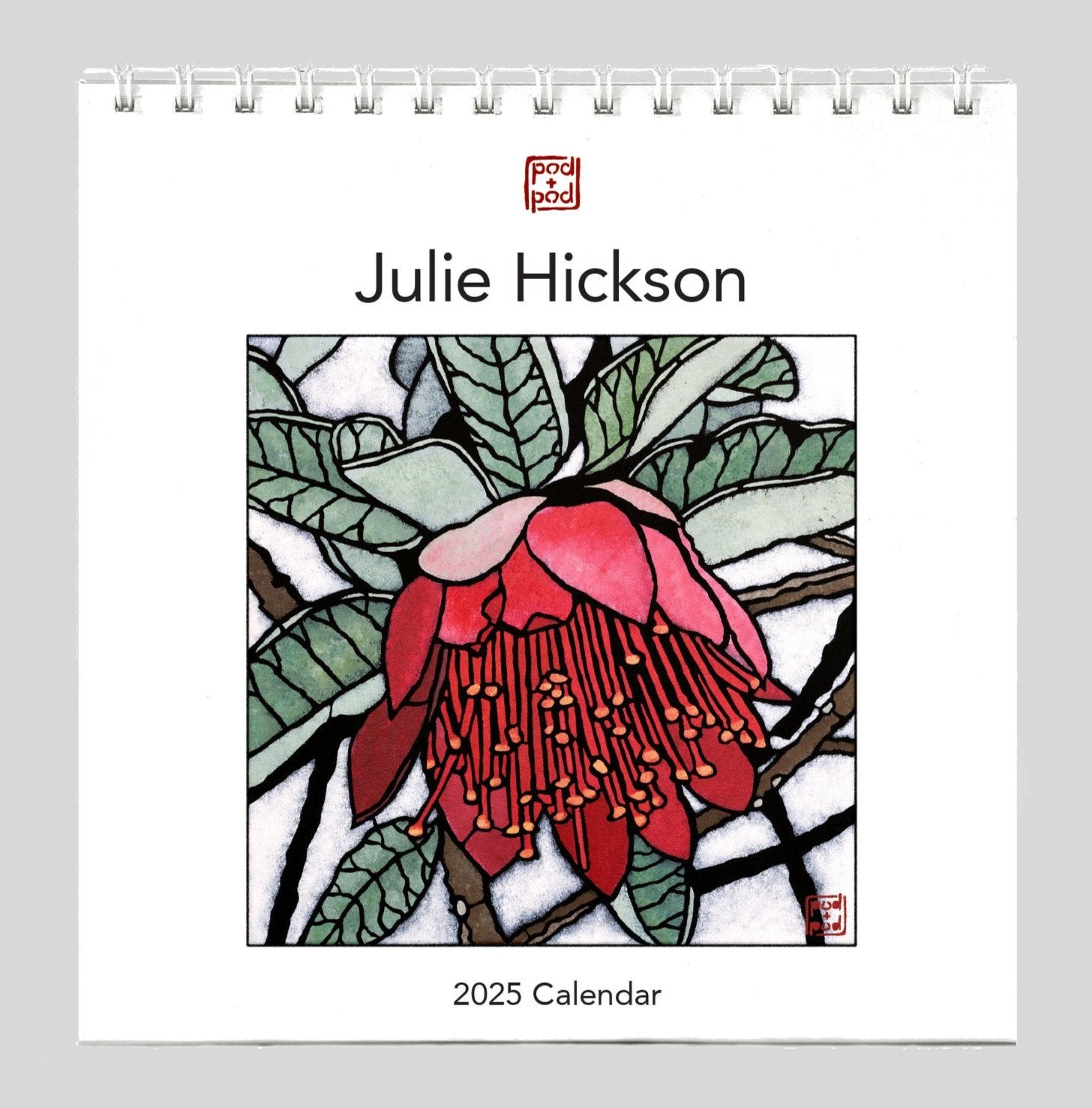 Julie Hickson 2025 Desk Calendar