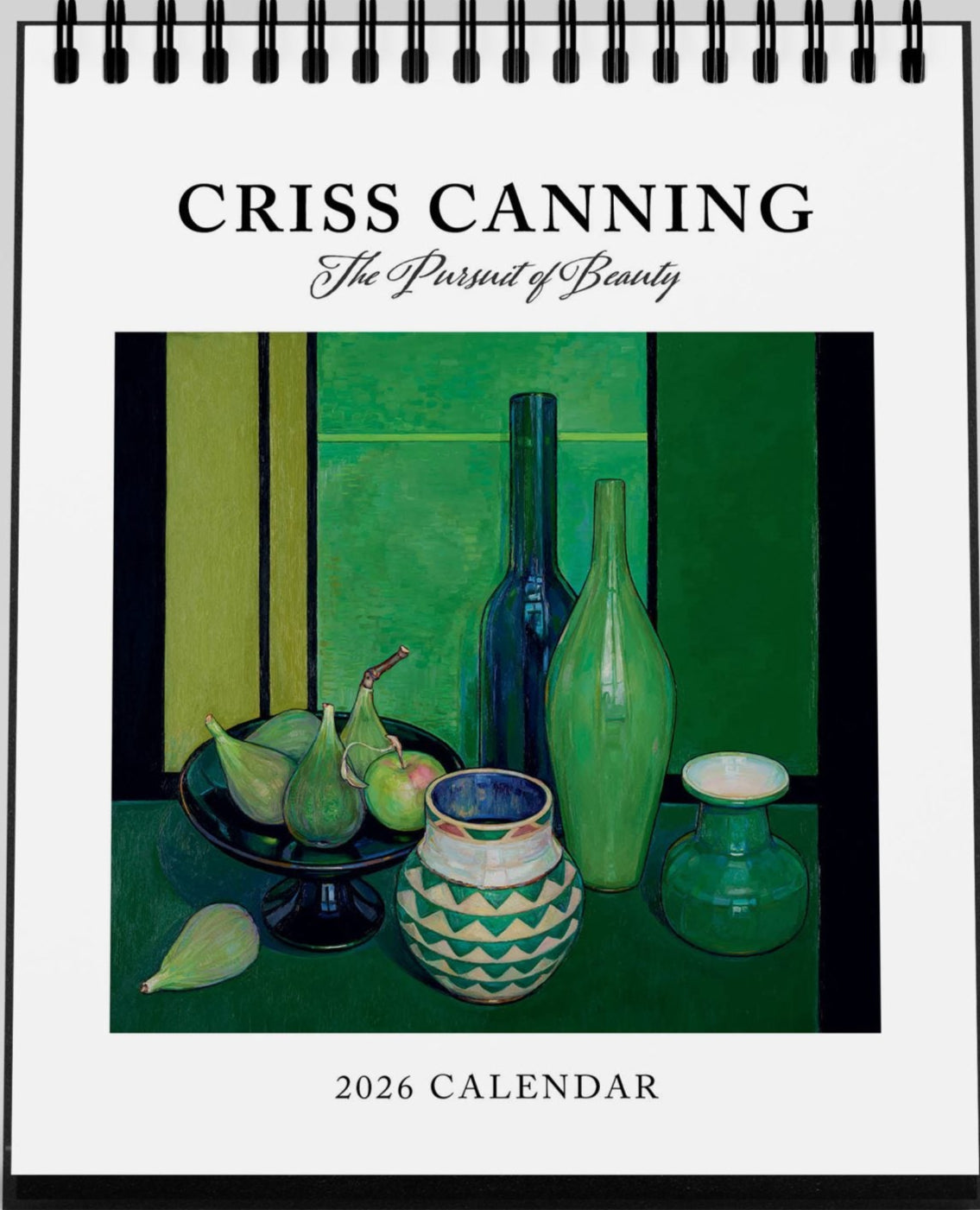 Criss Canning Desk Calendar 2026