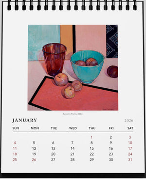 Criss Canning Desk Calendar 2026