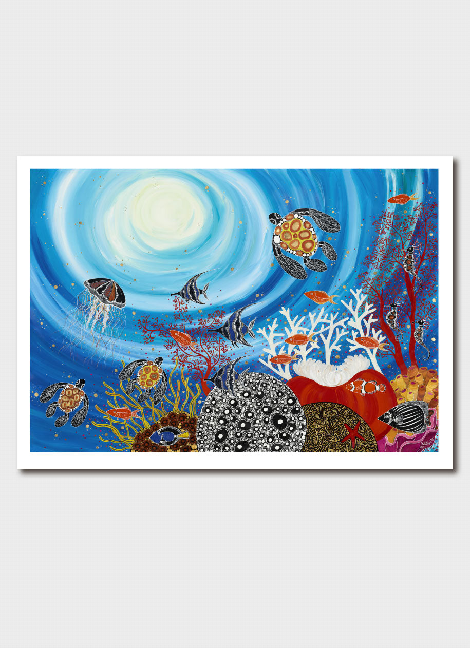 Great Barrier Reef Print - Melanie Hava
