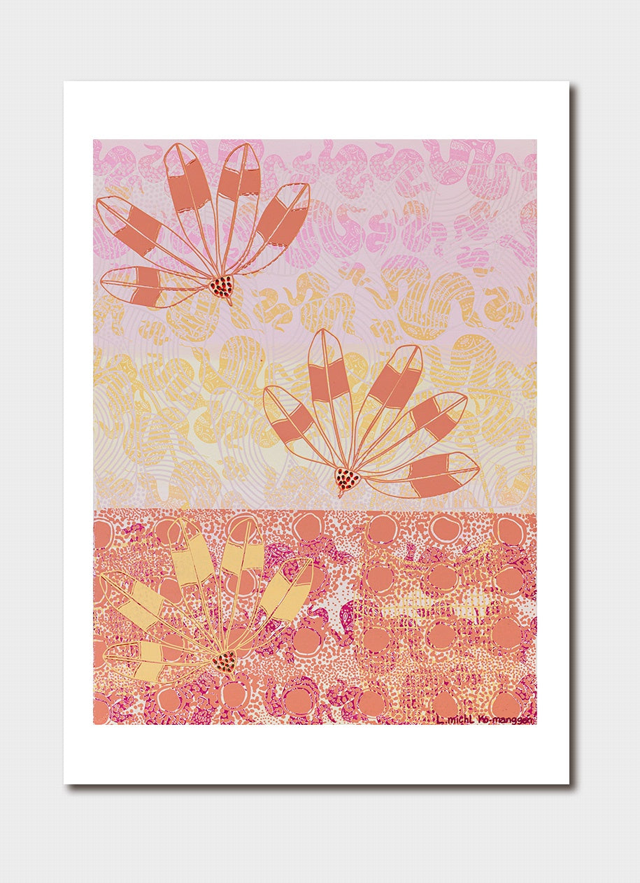 Kaar, Head Dress Print - Lisa Michl Ko-manggen