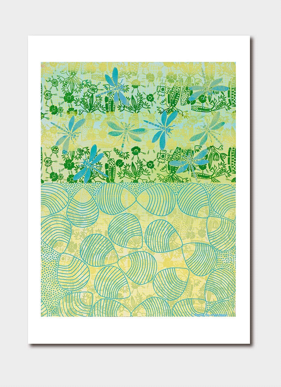 Middens Print - Lisa Michl Ko-manggen