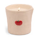 Bistro 8oz/226g Tomato Embossed Ceramic Candle - Heirloom Tomato