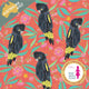 Christmas Card Wallet - BCNA - Black Cockatoos