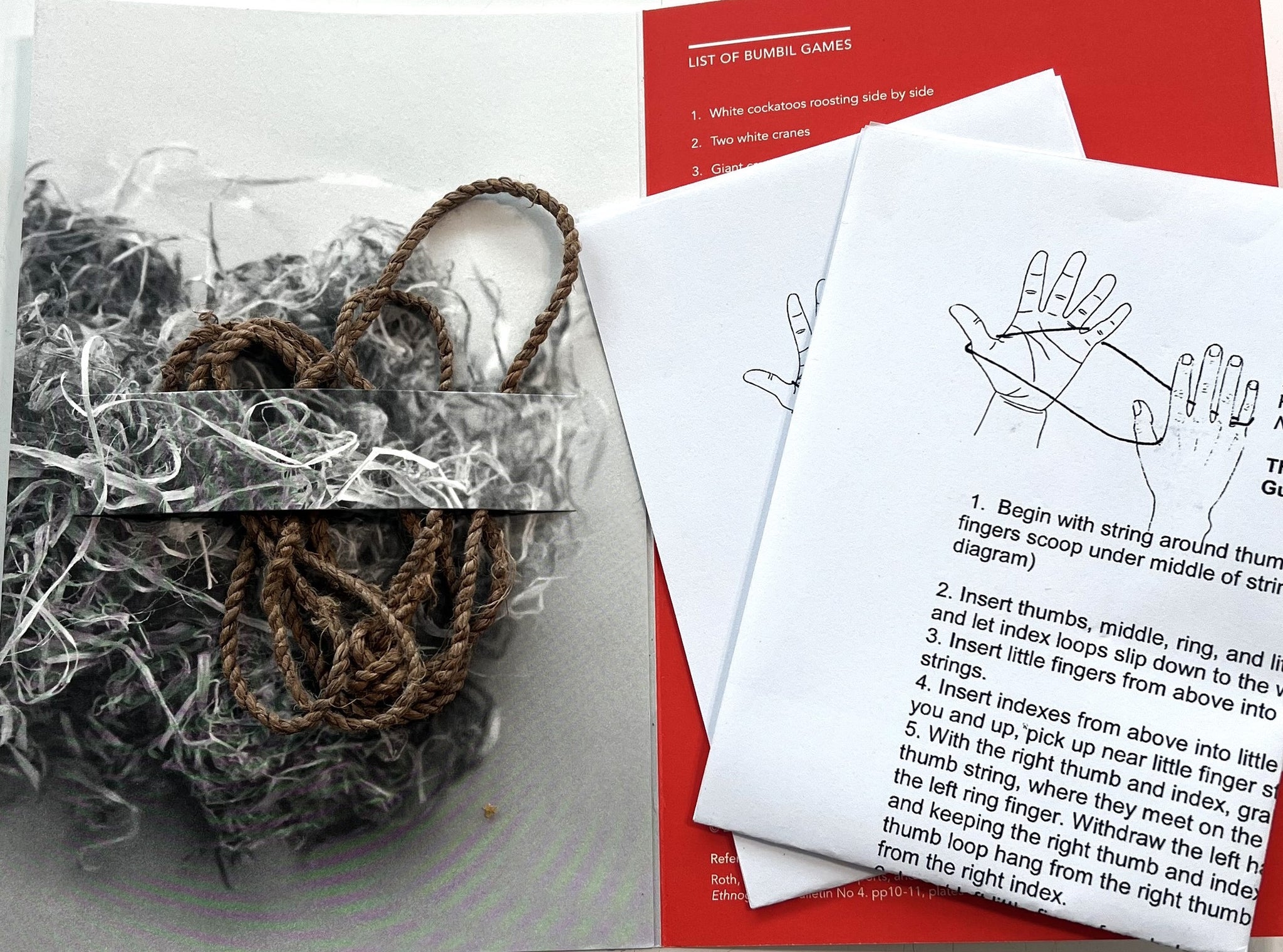 Bumbil Handmade String Game Kit – QAGOMA Store