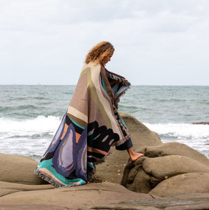 Bambara (Pathways) Blanket - Libby Harward