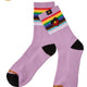 Blak Rainbow Luv Socks - Lilac