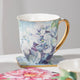 Bold Blooms Blue Hydrangea Mug