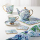 Bold Blooms Blue Hydrangea Cup & Saucer