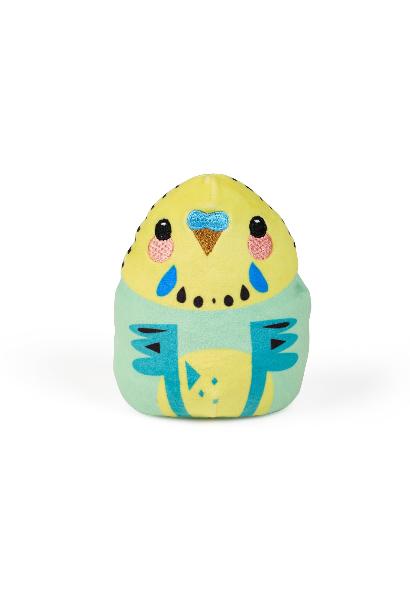 Budgerigar Bean Filled Soft Toy - Pete Cromer