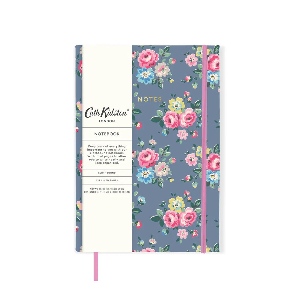 Cath Kidston Slate Grey Floral Journal Cath Kidston Slate Grey Floral Journal