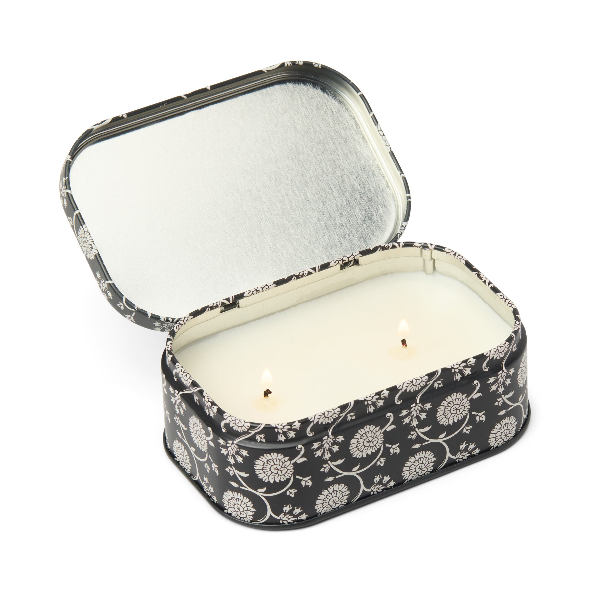 Cherie 4.5oz/127g Printed Tin Candle - Black Fig & Olive