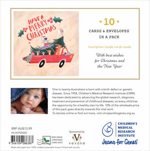 Christmas Card Wallet - CMRI - Christmas Ride