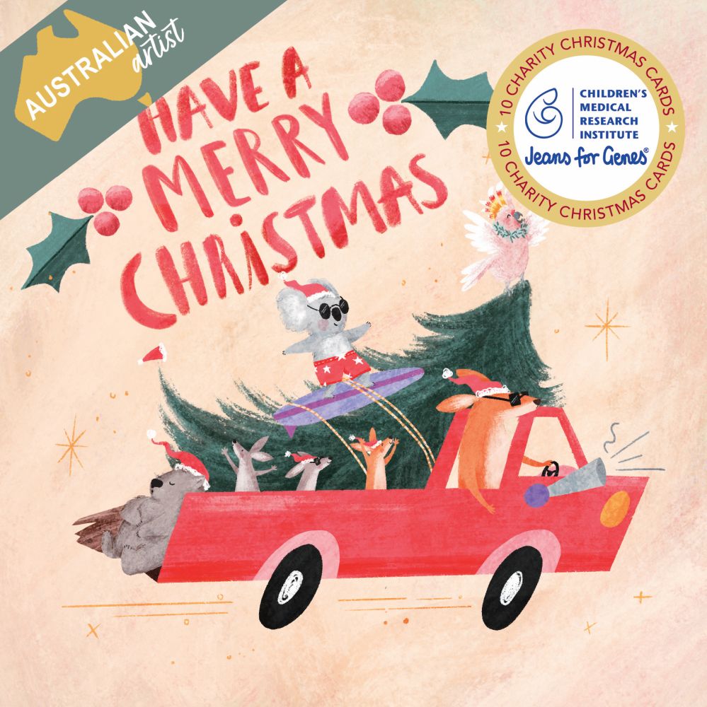 Christmas Card Wallet - CMRI - Christmas Ride