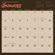 Classic Horror Movies 2026 Wall Calendar