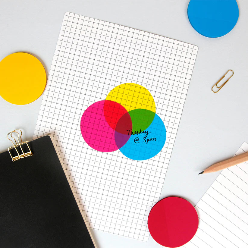 CMYK Sticky Notes