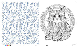 Creative Cats Coloring Book