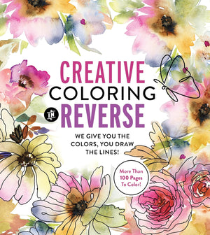 Creative Coloring in Reverse: We Give You the Colors, You Draw the Lines!