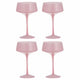 Chelsea Coupe Glasses Blush 4 Pack