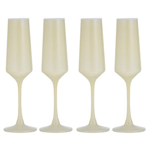 Chelsea Lemon Champagne Glasses 4 Pack